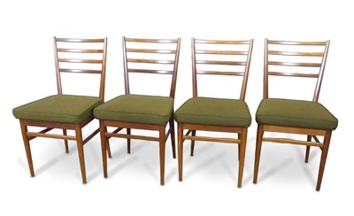 Lot 488 - Meredew Furniture - a set of four 1960s teak...