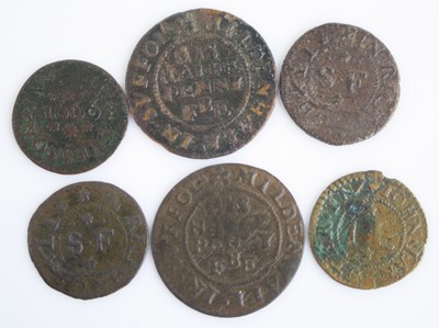 Lot 214 - Suffolk, a collection of 17th century tokens...