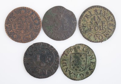 Lot 216 - Suffolk, a collection of 17th century tokens...