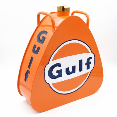 Lot 26 - A contemporary painted metal advertising fuel...