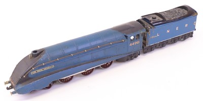 Lot 485 - DLT1 pre-war Hornby-Dublo 3-rail 4-6-2 loco &...