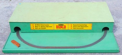 Lot 642 - Hornby-Dublo factory issue baseboard 48” x 33”...