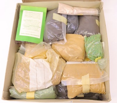 Lot 203 - Large box of building papers, some card, some...