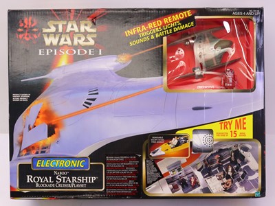 Lot 342 - A Hasbro boxed Star Wars episode 1 electronic...