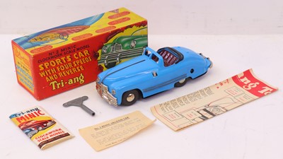 Lot 468 - Triang Minic Clockwork Four-speed forward and...
