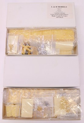 Lot 447 - Two 0-16.5 unbuilt L&B models kits for Lynton...