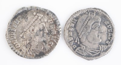 Lot 137 - Roman Empire, Valens (364-378) Silqua, Roma...