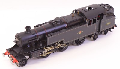 Lot 361 - 0 gauge finescale kit-built Fairburn 2-6-4...