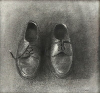 Lot 87 - Johanna Logan (Scottish, b.1972) - Empty Shoes,...