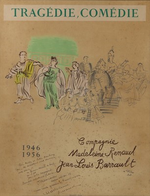Lot 74 - Raoul Dufy (French, 1877-1953) - Tragédie,...