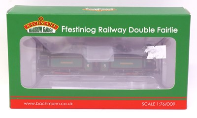 Lot 651 - Bachmann 009 gauge Ffestiniog Railway Double...