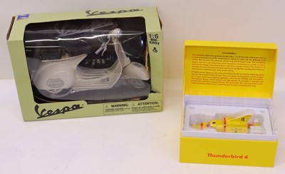 Lot 402 - Corgi Toys Thunderbird 4 together with a New...