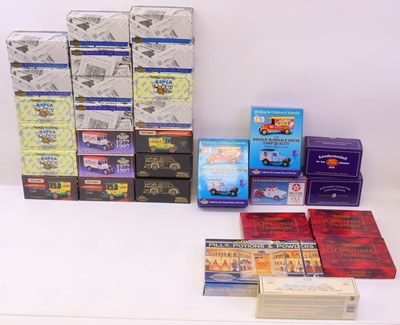Lot 406 - 2 boxes containing Matchbox Power of the Press,...