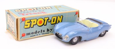 Lot 912 - Spot on Models No.107 Jaguar XK SS in a blue...