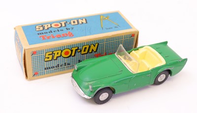 Lot 916 - Triang Spot-On No.215 Daimler SP250 - green,...