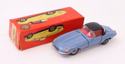 Lot 921 - Tekno, 927, Jaguar E Type, light blue body,...