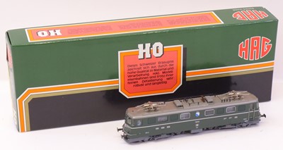 Lot 12 - HAG Swiss HO gauge Ae 6/6 Kantonslok loco, in...