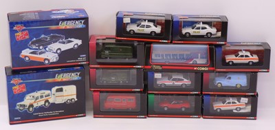 Lot 413 - Corgi Emergency Motors and Road Traders...