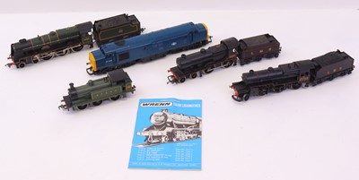 Lot 165 - Five unboxed 00 gauge locos to include a Wrenn...