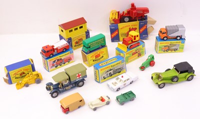 Lot 772 - Matchbox a collection of loose and boxed...