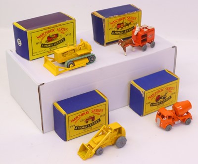 Lot 761 - Four various boxed Matchbox 1/75 series...