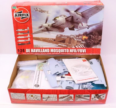 Lot 373 - An Airfix 1/24 scale plastic kit for a De...