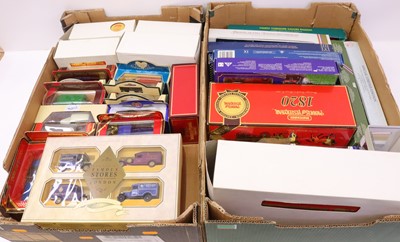 Lot 428 - Four trays of modern issue diecast, mainly...