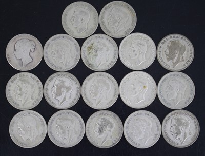 Lot 376 - Great Britain, 1844 half crown, obv: Victoria...