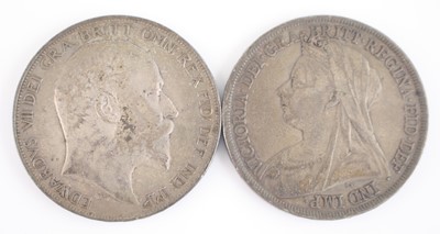 Lot 208 - Great Britain, 1902 crown, obv: Edward VII...