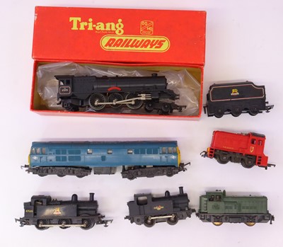 Lot 158 - Six boxed Triang 00 gauge locos, to include a...