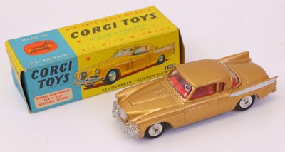 Lot 848 - Corgi Toys No. 211S Studebaker Golden Hawk,...