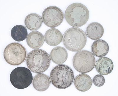 Lot 371 - Great Britain, 1889 half crown, obv: Victoria...