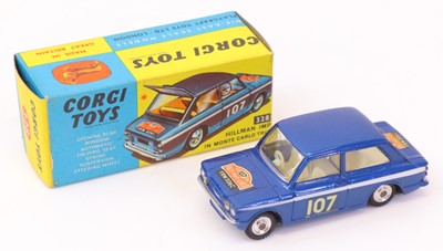 Lot 853 - Corgi Toys, 328 Monte Carlo 1966 Hillman Imp,...