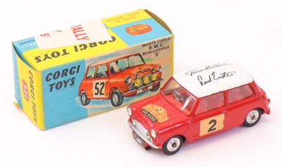 Lot 856 - Corgi Toys No. 321 BMC Mini Cooper S "Rallye...