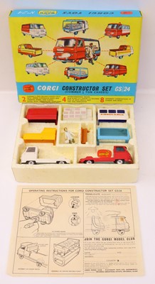 Lot 858 - Corgi Toys Constructor gift set 24, comprising...