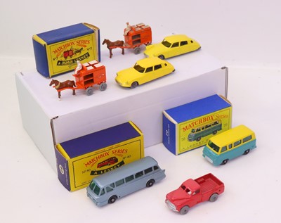 Lot 767 - A Matchbox 1/75 series boxed and loose diecast...