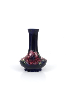 Lot 232 - A Moorcroft Anemone pattern pottery vase, of...