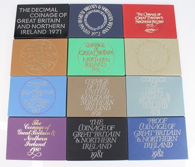 Lot 362 - United Kingdom, a consecutive run of twelve...