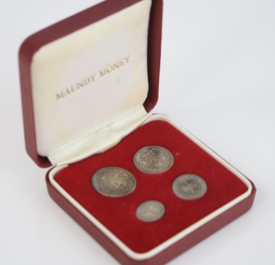 Lot 301 - Great Britain, 1895 Maundy Money four coin set,...