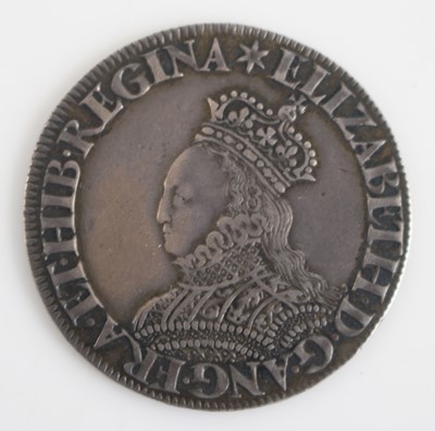 Lot 305 - Elizabeth I (1558-1603), shilling, mm star,...