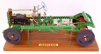 Lot 1143 - A Meccano shop display style model of a...