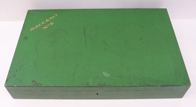 Lot 1149 - A Meccano circa 1930s outfit no.6, comprising...