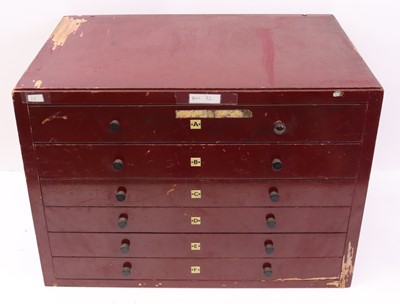 Lot 1159 - An original Meccano dealer's display cabinet,...