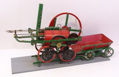 Lot 1161 - A scratch-built Meccano display play model of...