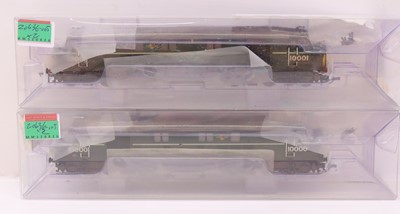 Lot 447 - A pair of Bachmann 00 gauge LMS diesel locos...
