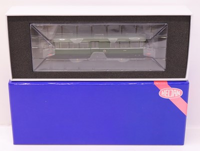 Lot 458 - A Heljan 00 gauge Railbus in BR dark green...