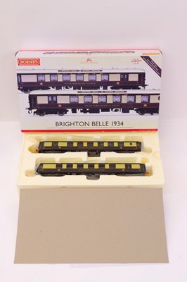 Lot 523 - A Hornby 00 gauge Brighton Belle 1934 two-car...