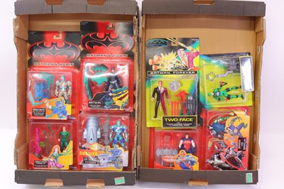 Lot 244 - Two trays containing Kenner/Hasbro DC Batman...