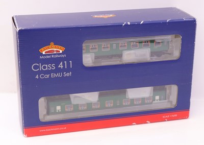 Lot 395 - A Bachmann 00 gauge Class 411 four-car EMU set...
