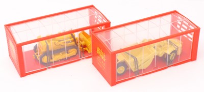 Lot 250 - A Dinky Toys Mini Dinky Earth-moving diecast...